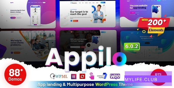 Appilo v6.0.8 – App Landing Page 【nulled】