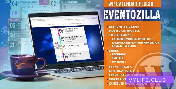 EventoZilla v1.3.2 – Event Calendar WordPress Plugin