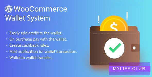 WordPress WooCommerce Wallet System Plugin v3.5.1