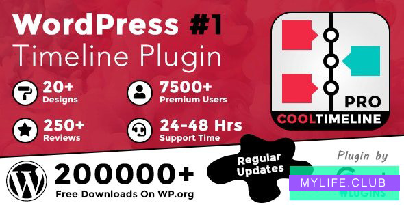 Cool Timeline Pro v3.5.2 – WordPress Timeline Plugin