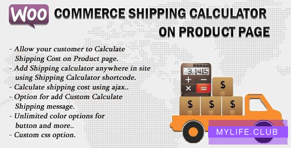 Woocommerce Shipping Calculator On Product Page v2.3