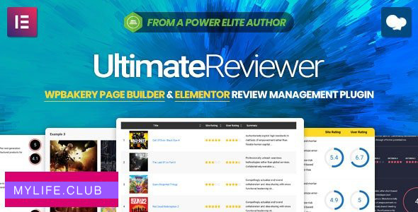 Ultimate Reviewer v2.5.2 – Elementor & WPBakery Page Builder Addon