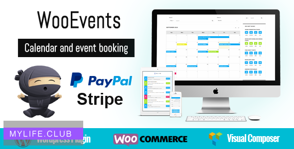 WooEvents v3.6.1 – Calendar and Event Booking