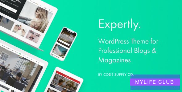 Expertly v1.8.0 – WordPress Blog & Magazine Theme for Professionals 【nulled】