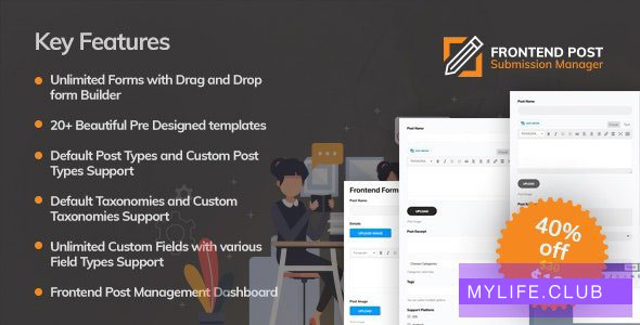 Frontend Post Submission Manager v1.3.4