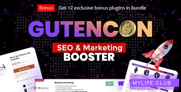 Gutencon v5.4 – Marketing and SEO Booster, Listing and Review Builder for Gutenberg