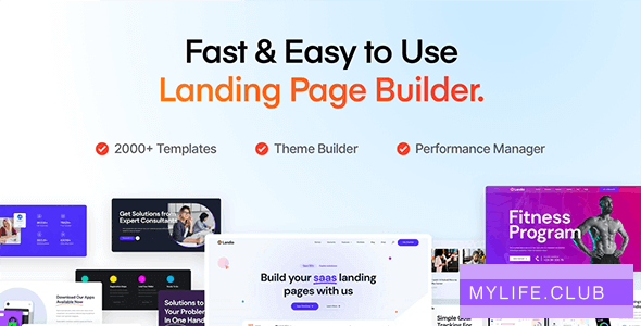 Landio v1.2.3 – Multi-Purpose Landing Page WordPress Theme