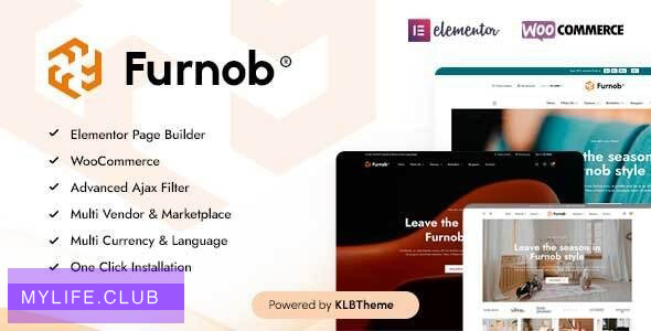 Furnob v1.0.4 – Furniture Store WooCommerce Theme
