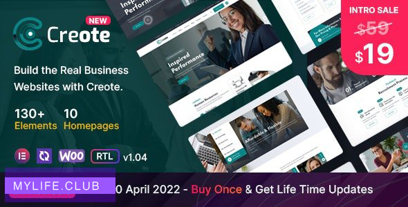 Creote v1.0.4 – Consulting Business WordPress Theme