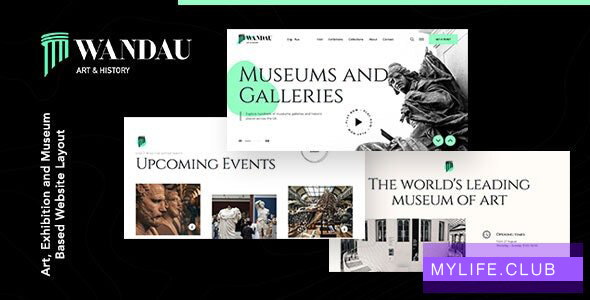 Wandau v1.1.0 – Art & History Museum WordPress Theme