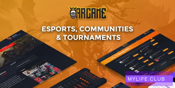Arcane v3.6.5 – The Gaming Community Theme + Plugins