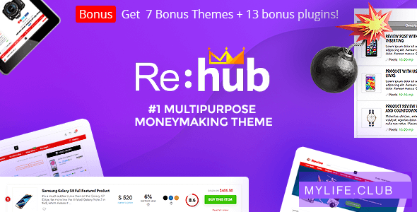 REHub v17.9 – Price Comparison, Business Community 【nulled】