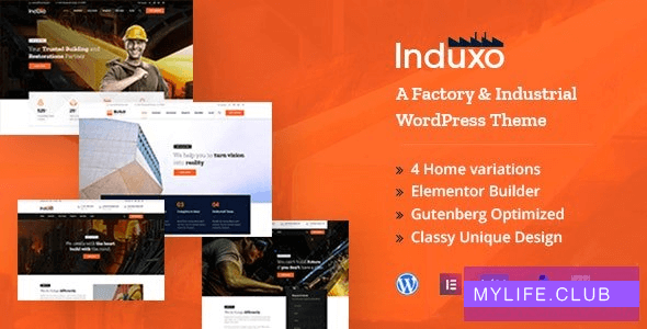 Induxo v1.7.2 – Industry WordPress Theme